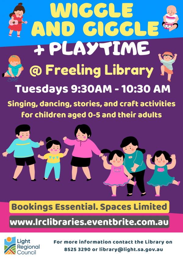 Wiggle and Giggle at Freeling Library