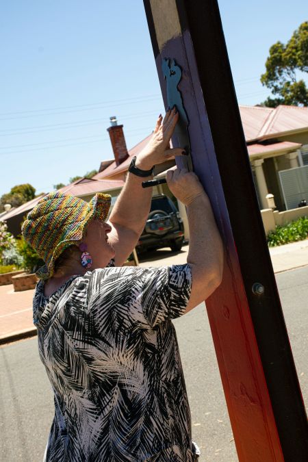 Stobie pole painting image