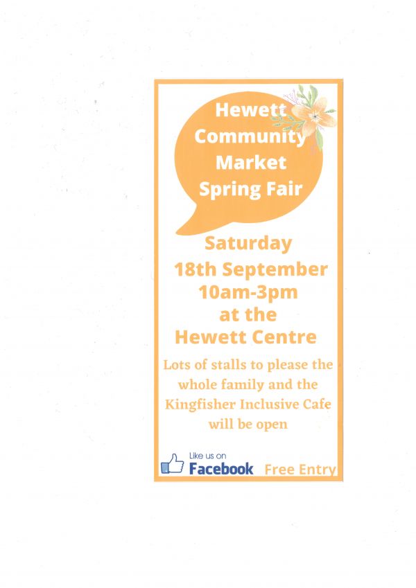 Hewett Community Market Spring Fair