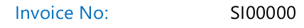 Invoice number image